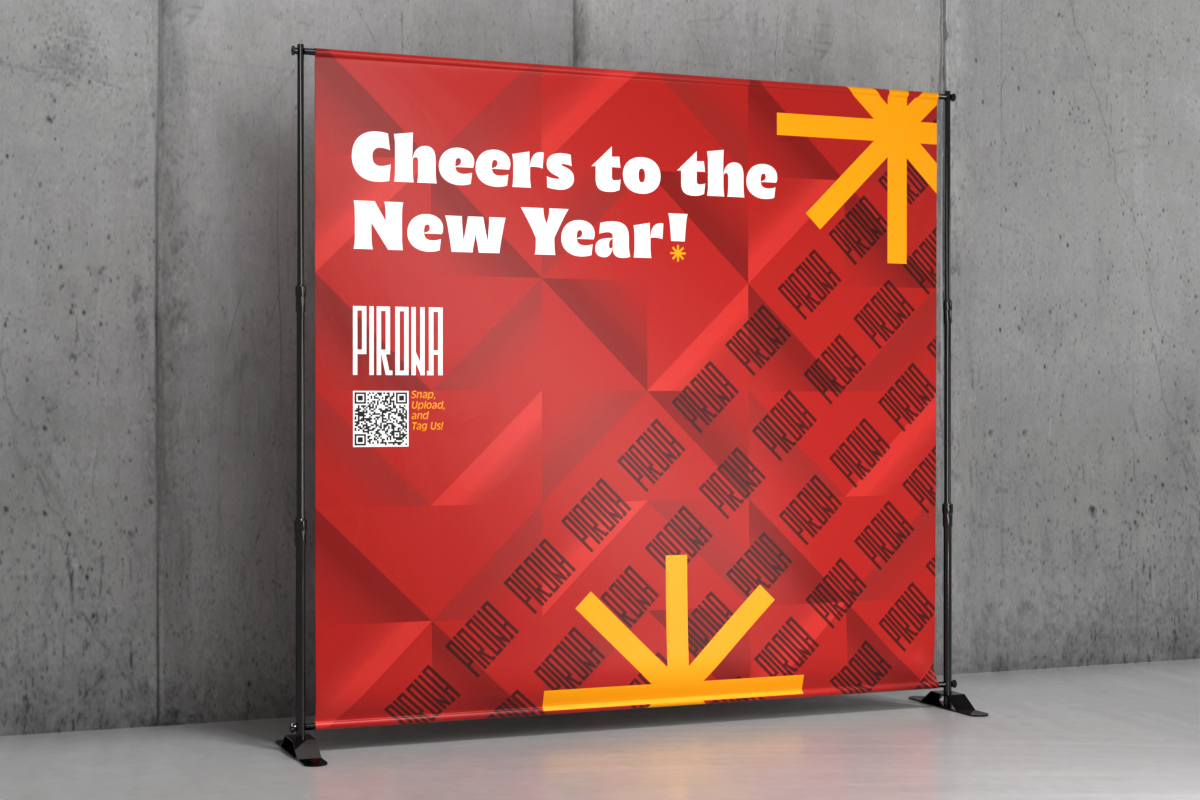 Vinyl Banner for Interactive Photobooth